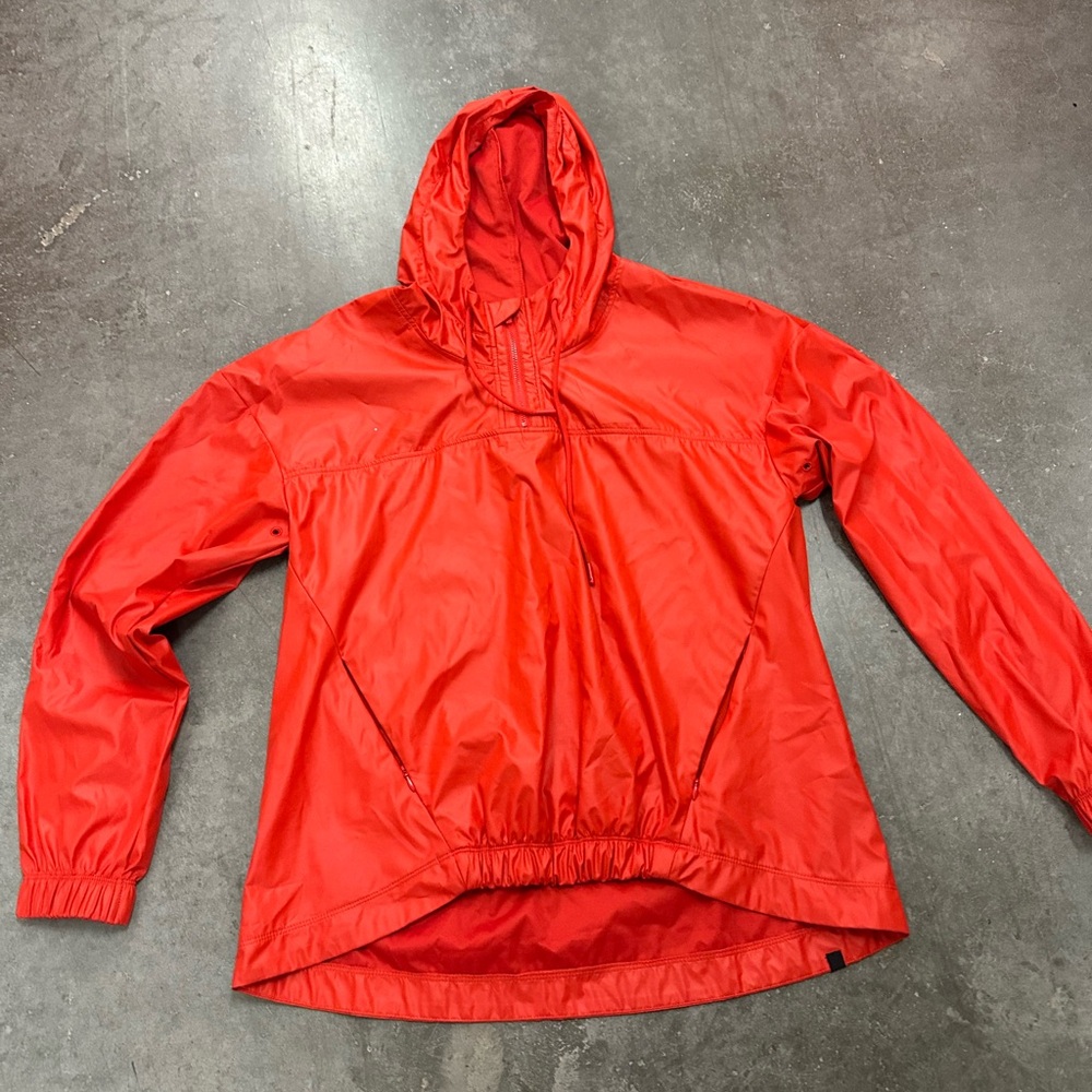 Fabletics Bold Red Hooded Jacket - image 1